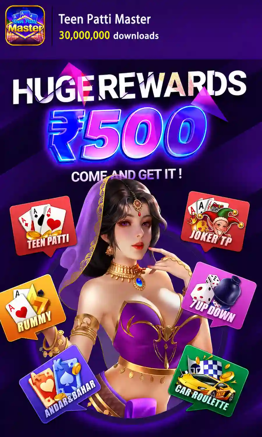Teen Patti Master promotional jackpot highlight